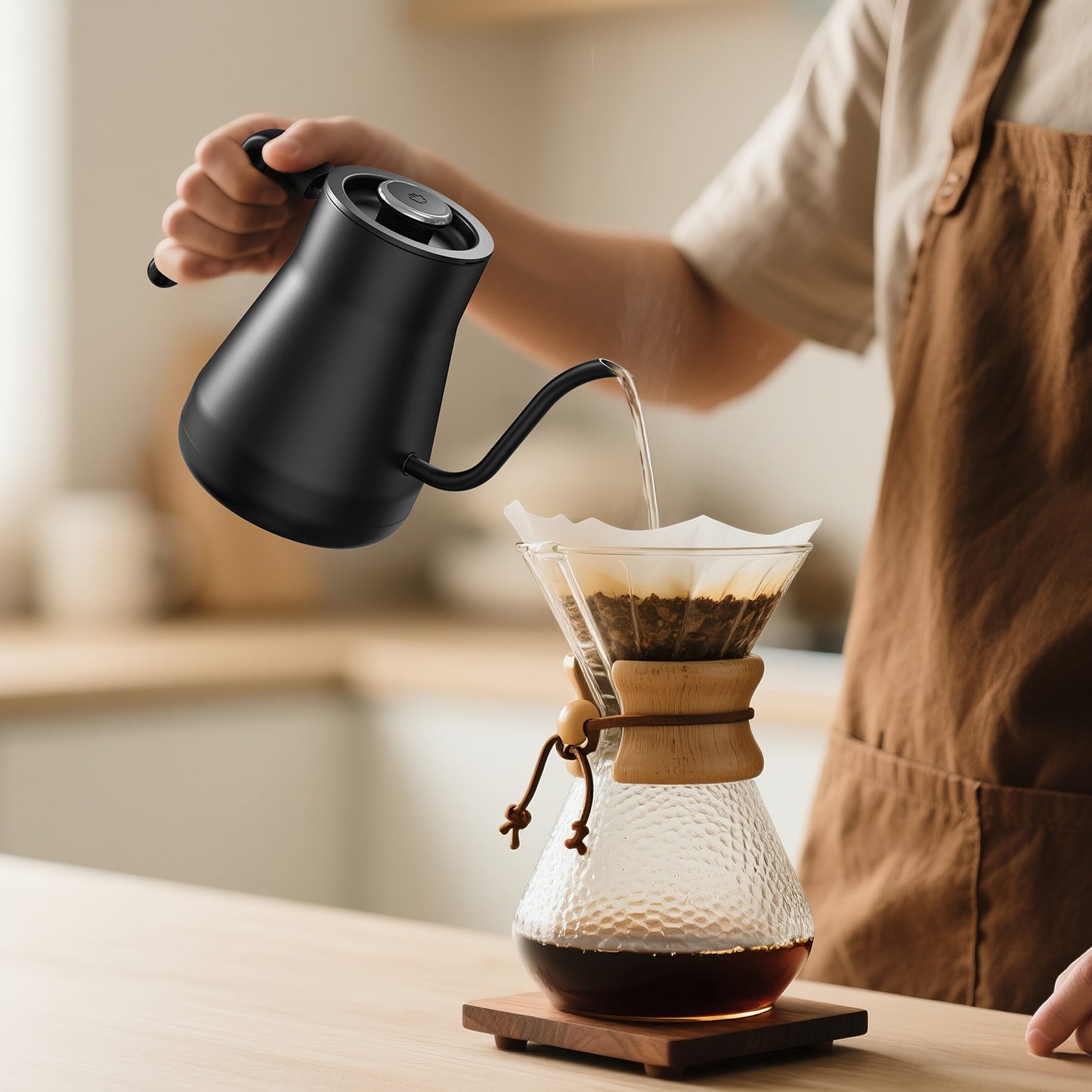 Bollitore Essenziale | Gooseneck Electric Kettle