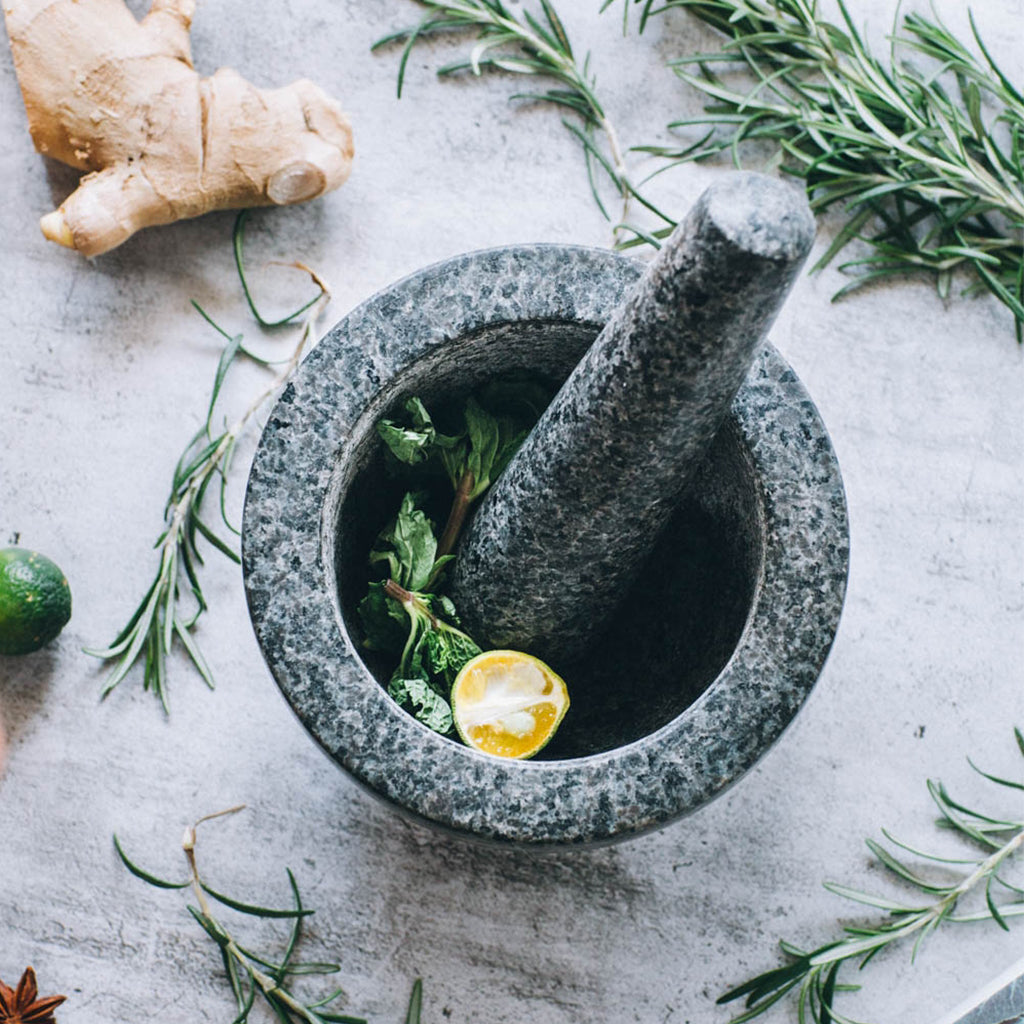 Mortaio Essenza | Stone Mortar & Pestle